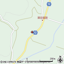 広島県庄原市東城町粟田2108周辺の地図