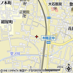 京都府宇治市木幡正中周辺の地図
