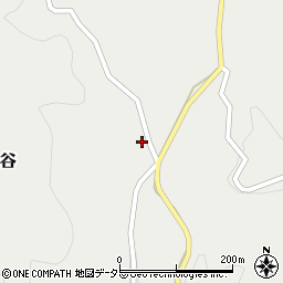 岡山県加賀郡吉備中央町粟井谷613周辺の地図