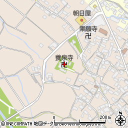 養泉寺周辺の地図