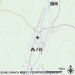 京都府宇治市炭山西ノ谷16周辺の地図