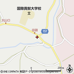 岡山県新見市哲多町田淵79周辺の地図