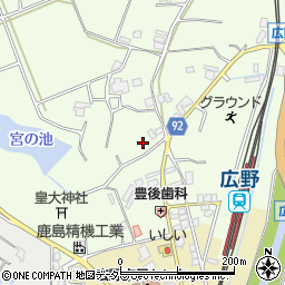 兵庫県三田市広野719周辺の地図
