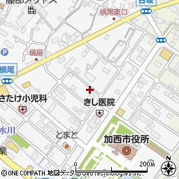 兵庫県加西市北条町横尾1125周辺の地図