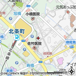 兵庫県加西市北条町横尾328周辺の地図