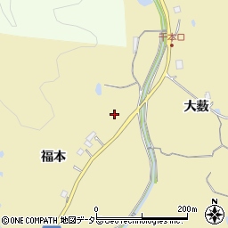 兵庫県宝塚市下佐曽利（下西）周辺の地図