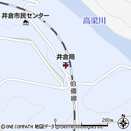 井倉郵便局 ＡＴＭ周辺の地図