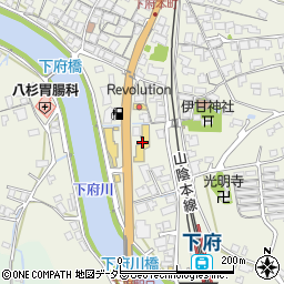島根トヨペット浜田店周辺の地図
