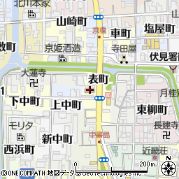 京都市建設局伏見土木事務所周辺の地図