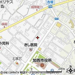 兵庫県加西市北条町横尾1086周辺の地図