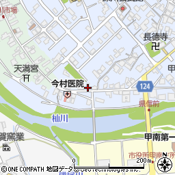 滋賀県甲賀市甲南町深川2104周辺の地図