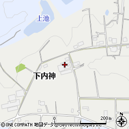 兵庫県三田市下内神576周辺の地図