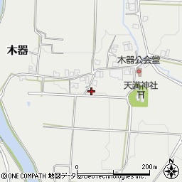 兵庫県三田市木器572周辺の地図