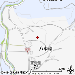 愛知県新城市八束穂（家前）周辺の地図