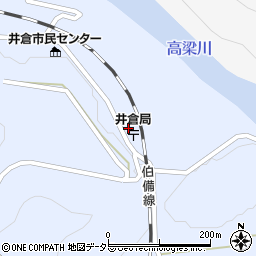 岡山県新見市井倉551周辺の地図