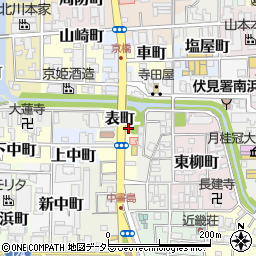 京都府京都市伏見区表町574周辺の地図