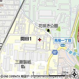 竹生荘周辺の地図