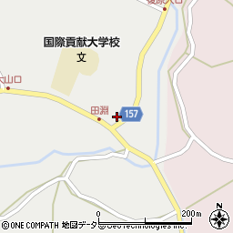岡山県新見市哲多町田淵78周辺の地図