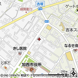 兵庫県加西市北条町横尾1037周辺の地図