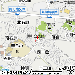 愛知県岡崎市岡町寺屋敷3周辺の地図