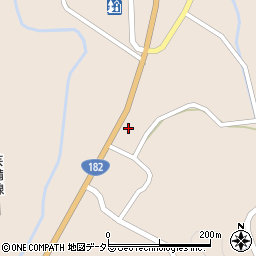 岡山県新見市哲西町矢田3565-2周辺の地図