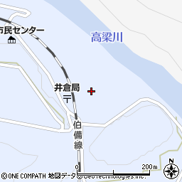 岡山県新見市井倉492周辺の地図