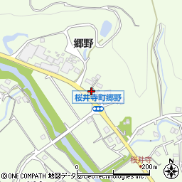 桜井寺公民館周辺の地図