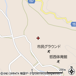 岡山県新見市哲西町矢田2469-1周辺の地図