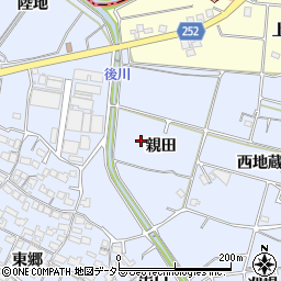 愛知県常滑市久米周辺の地図