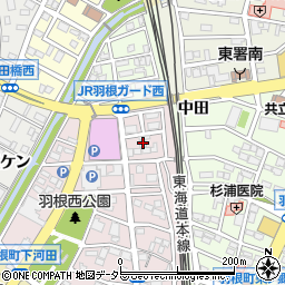 岡崎住設株式会社周辺の地図