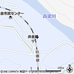 岡山県新見市井倉558周辺の地図