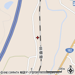 岡山県新見市哲西町矢田3429周辺の地図