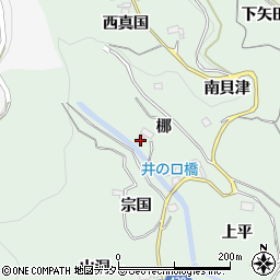 愛知県新城市牛倉梛56周辺の地図