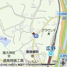 兵庫県三田市広野568周辺の地図