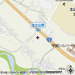 滋賀県甲賀市土山町北土山549周辺の地図