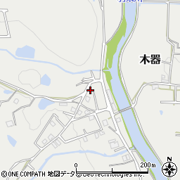 兵庫県三田市木器1425周辺の地図