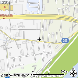 京都府京都市伏見区羽束師志水町10-5周辺の地図