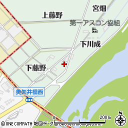 黒井商店周辺の地図