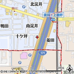 千里山バス株式会社　京都営業所周辺の地図