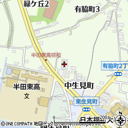 衣浦農園周辺の地図