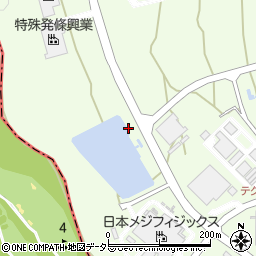 兵庫県三田市テクノパーク23周辺の地図