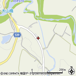 甲賀市立　土山不燃物処理場周辺の地図