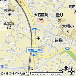 京都府宇治市木幡正中56周辺の地図