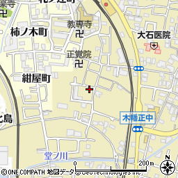 京都府宇治市木幡正中24周辺の地図