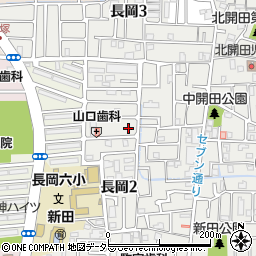 セジュールオッツＧＴ長岡京周辺の地図