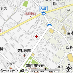 兵庫県加西市北条町横尾1074-1周辺の地図