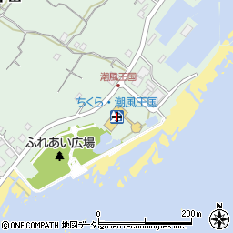 道の駅ちくら潮風王国周辺の地図