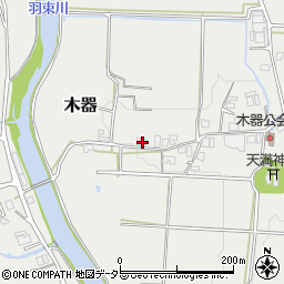 兵庫県三田市木器611周辺の地図
