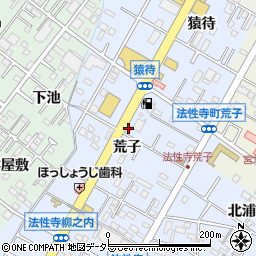 イシグロ岡崎支店周辺の地図