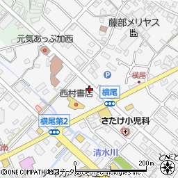 兵庫県加西市北条町横尾280周辺の地図